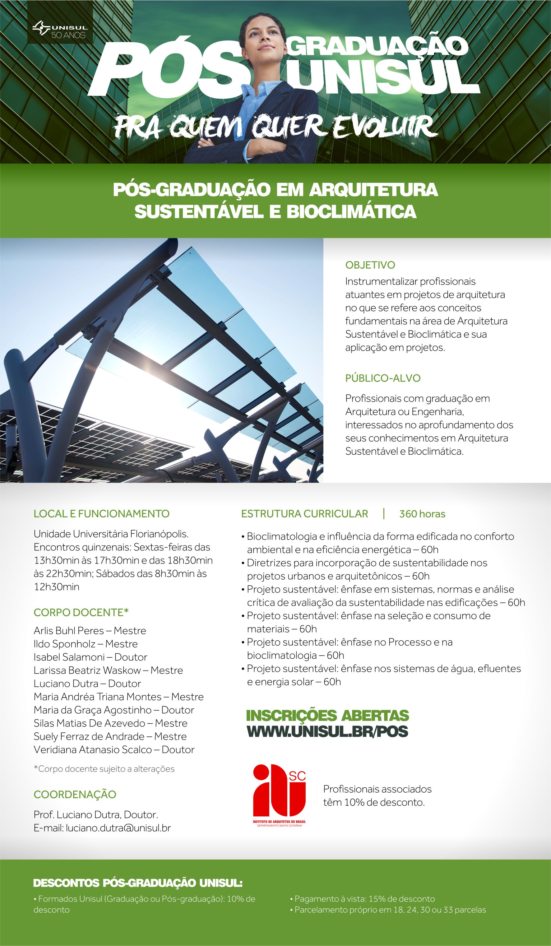 Arquitetura Sustentável e Bioclimática IAB